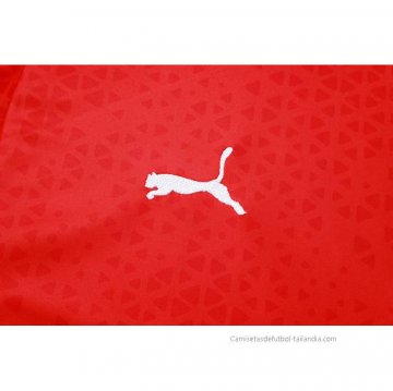 Camiseta de Entrenamiento AC Milan 2023-2024 Rojo