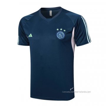 Camiseta de Entrenamiento Ajax 2023-2024 Azul Camiseta de Entrenamiento Ajax 2023-2024 Azul