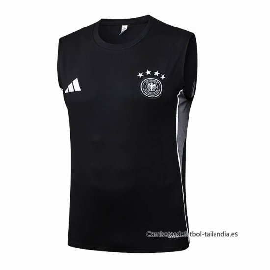 Camiseta de Entrenamiento Alemania Sin Mangas 2025-2026 Negro - Haga un click en la imagen para cerrar