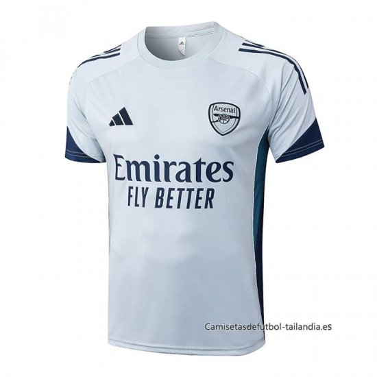Camiseta de Entrenamiento Arsenal 2025-2026 Gris - Haga un click en la imagen para cerrar