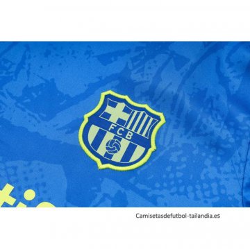 Camiseta de Entrenamiento Barcelona 2024-2025 Azul