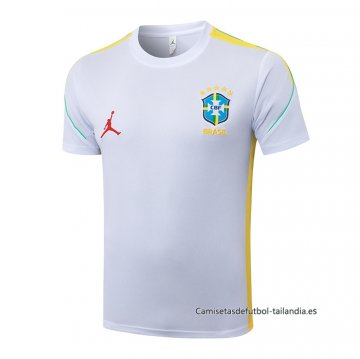 Camiseta de Entrenamiento Brasil 2026-2027 Blanco Camiseta de Entrenamiento Brasil 2026-2027 Blanco