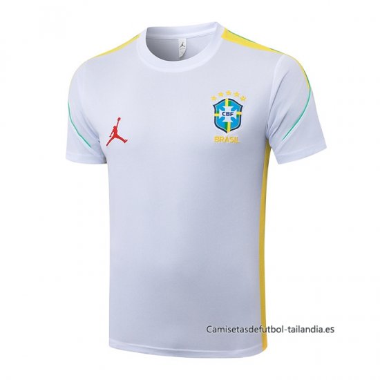 Camiseta de Entrenamiento Brasil 2026-2027 Blanco - Haga un click en la imagen para cerrar