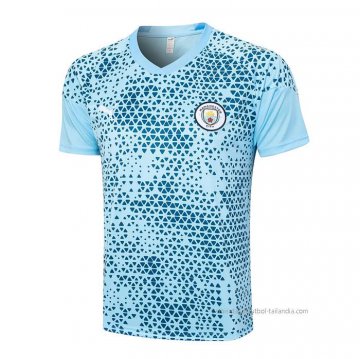Camiseta de Entrenamiento Manchester City 2023-2024 Azul Camiseta de Entrenamiento Manchester City 2023-2024 Azul
