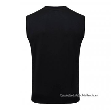 Camiseta de Entrenamiento Manchester City Sin Mangas 2025-2026 Negro