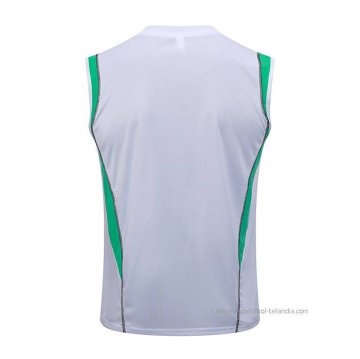 Camiseta de Entrenamiento Manchester United Sin Mangas 2023-2024 Blanco