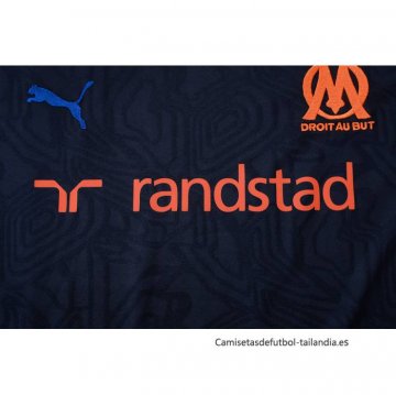 Camiseta de Entrenamiento Olympique Marsella 2024-2025 Azul