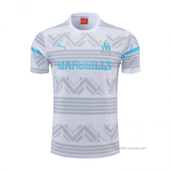 Camiseta de Entrenamiento Olympique Marsella 2022-2023 Gris - Haga un click en la imagen para cerrar