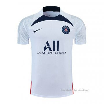 Camiseta de Entrenamiento Paris Saint-Germain 2022-2023 Blanco Camiseta de Entrenamiento Paris Saint-Germain 2022-2023 Blanco