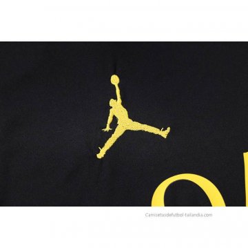 Camiseta de Entrenamiento Paris Saint-Germain Jordan Sin Mangas 2023-2024 Negro