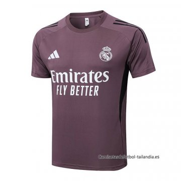 Camiseta de Entrenamiento Real Madrid 2025-2026 Purpura