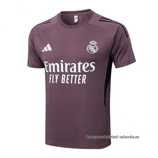 Camiseta de Entrenamiento Real Madrid 2025-2026 Purpura - Haga un click en la imagen para cerrar