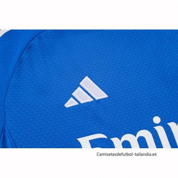 Camiseta de Entrenamiento Real Madrid 2025-2026 Azul Blanco
