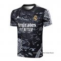 Camiseta de Entrenamiento Real Madrid Dragon 2024-2025 Negro
