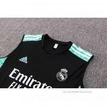 Camiseta de Entrenamiento Real Madrid Sin Mangas 2022-2023 Negro