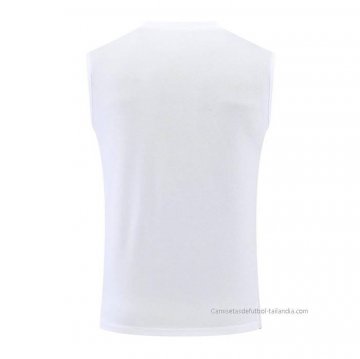 Camiseta de Entrenamiento Real Madrid Sin Mangas 2022-2023 Blanco