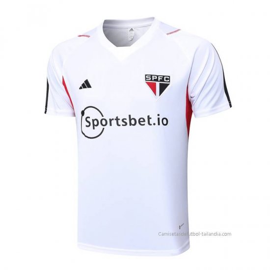 Camiseta de Entrenamiento Sao Paulo 2023-2024 Blanco - Haga un click en la imagen para cerrar