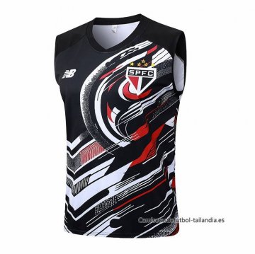 Camiseta de Entrenamiento Sao Paulo Sin Mangas 2025-2026 Negro Camiseta de Entrenamiento Sao Paulo Sin Mangas 2025-2026 Negro