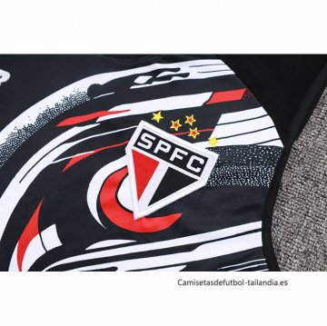 Camiseta de Entrenamiento Sao Paulo Sin Mangas 2025-2026 Negro