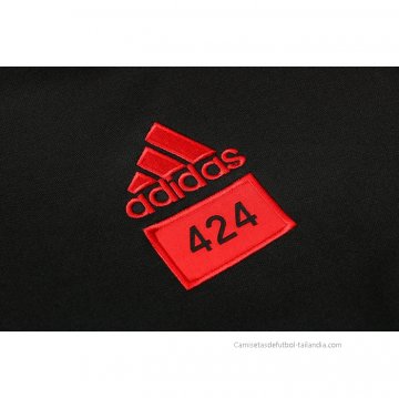Chandal con Capucha del Arsenal 2021-2022 Negro