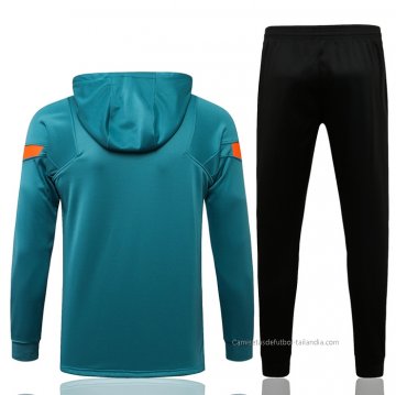 Chandal con Capucha del Chelsea 2021-2022 Verde