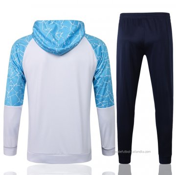 Chandal con Capucha del Manchester City 2021 Blanco