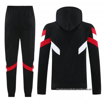 Chandal con Capucha del Manchester United 2024 Negro