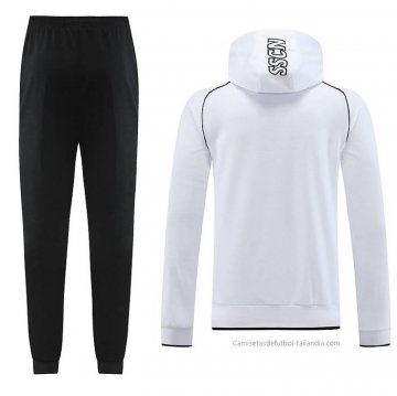 Chandal con Capucha del Napoli 2023-2024 Blanco