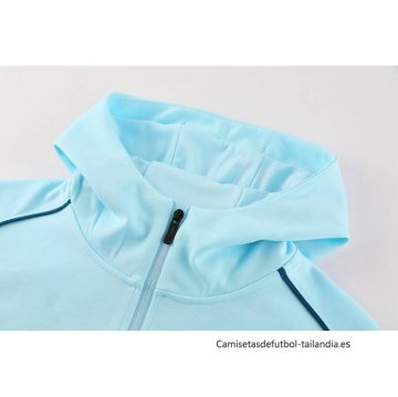 Chandal con Capucha del Olympique Marsella 2024-2025 Azul