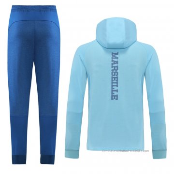 Chandal con Capucha del Olympique Marsella 2022-2023 Azul