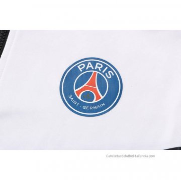 Chandal con Capucha del Paris Saint-Germain 2022-2023 Blanco