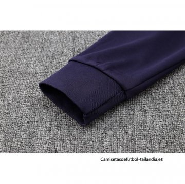 Chandal con Capucha del Paris Saint-Germain 2023-2024 Purpura