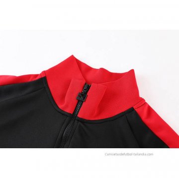 Chandal de Chaqueta del AC Milan 2023-2024 Negro