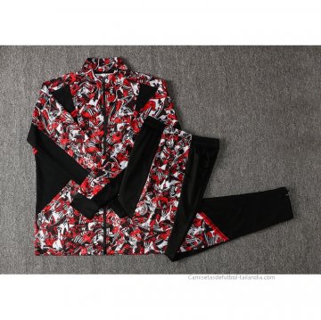 Chandal de Chaqueta del AC Milan 2021-2022 Rojo