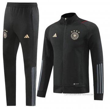Chandal de Chaqueta del Alemania 2022-2023 Negro