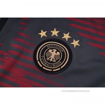 Chandal de Chaqueta del Alemania 2022-2023 Rojo y Negro