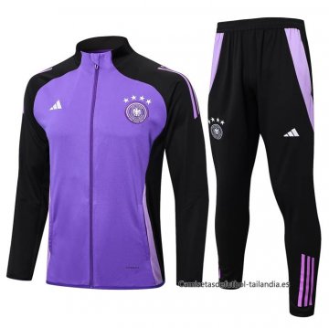 Chandal de Chaqueta del Alemania 2024-2025 Purpura Chandal de Chaqueta del Alemania 2024-2025 Purpura