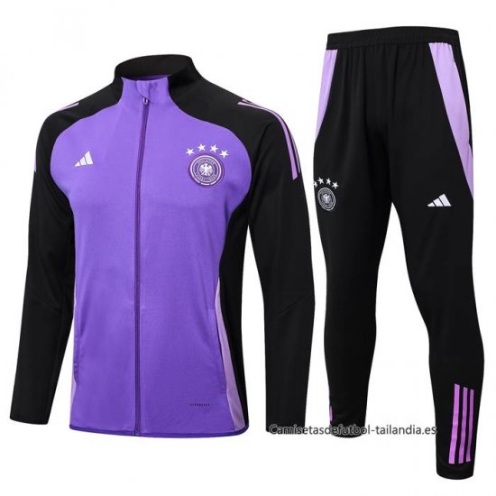 Chandal de Chaqueta del Alemania 2024-2025 Purpura - Haga un click en la imagen para cerrar