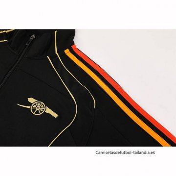 Chandal de Chaqueta del Arsenal 2025-2026 Nino Negro