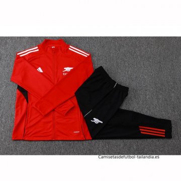 Chandal de Chaqueta del Arsenal 2025-2026 Rojo