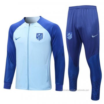 Chandal de Chaqueta del Atletico Madrid 2022-2023 Azul Chandal de Chaqueta del Atletico Madrid 2022-2023 Azul
