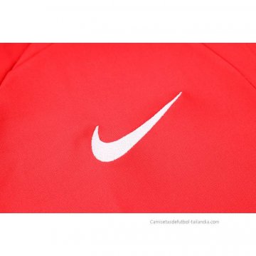 Chandal de Chaqueta del Atletico Madrid 2022-2023 Rojo