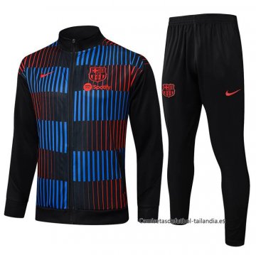 Chandal de Chaqueta del Barcelona 2024-2025 Rojo y Azul Chandal de Chaqueta del Barcelona 2024-2025 Rojo y Azul