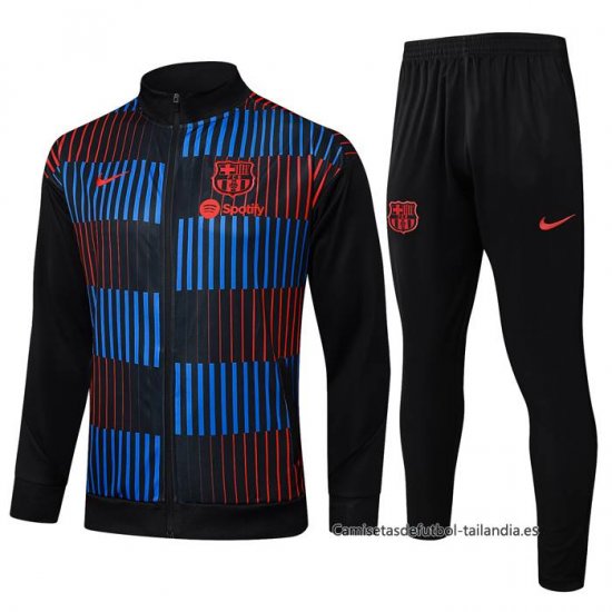 Chandal de Chaqueta del Barcelona 2024-2025 Rojo y Azul - Haga un click en la imagen para cerrar