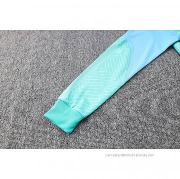 Chandal de Chaqueta del Barcelona 2022-2023 Verde