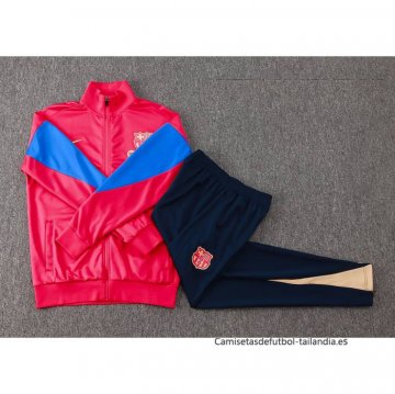 Chandal de Chaqueta del Barcelona 2024-2025 Rojo