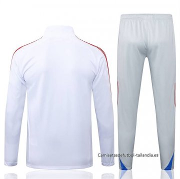 Chandal de Chaqueta del Bayern Munich Nino 2025-2026 Blanco