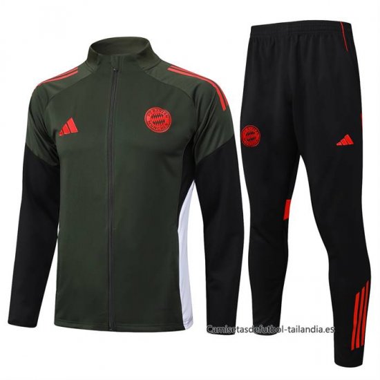 Chandal de Chaqueta del Bayern Munich Nino 2025-2026 Verde - Haga un click en la imagen para cerrar