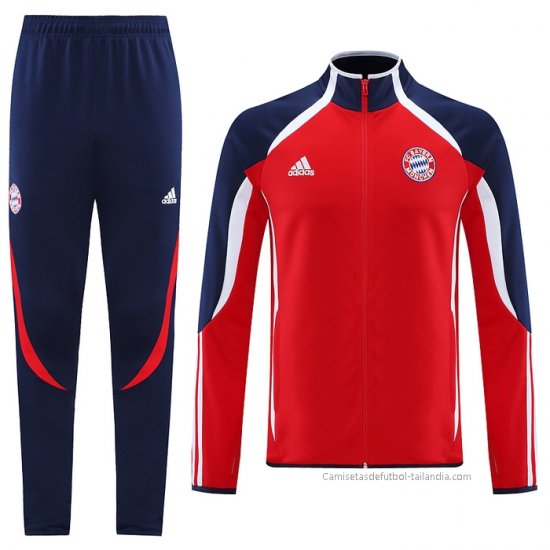 Chandal de Chaqueta del Bayern Munich Teamgeist 2021-2022 Rojo - Haga un click en la imagen para cerrar
