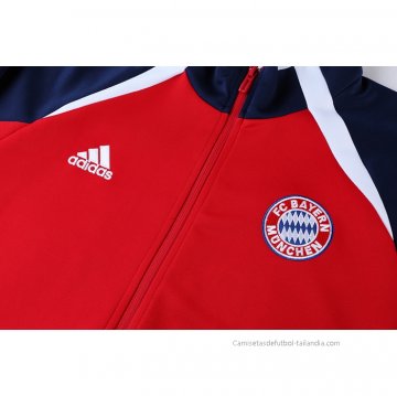 Chandal de Chaqueta del Bayern Munich Teamgeist 2021-2022 Rojo